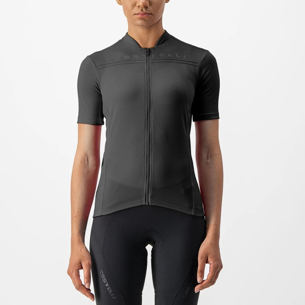 CASTELLI Anima 4 Women's Jersey - Light Black