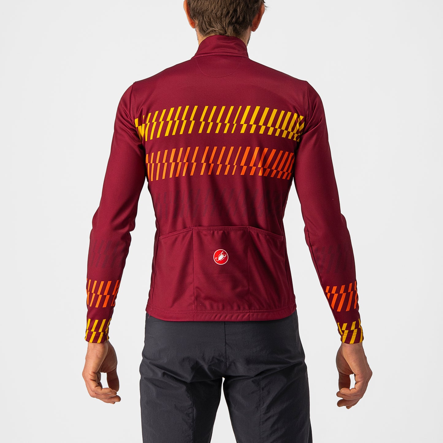 CASTELLI Unlimited Thermal Men's Jersey - Bordeaux