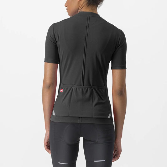 CASTELLI Anima 4 Women's Jersey - Light Black