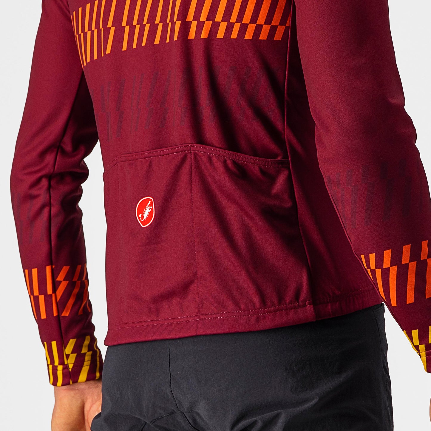 CASTELLI Unlimited Thermal Men's Jersey - Bordeaux