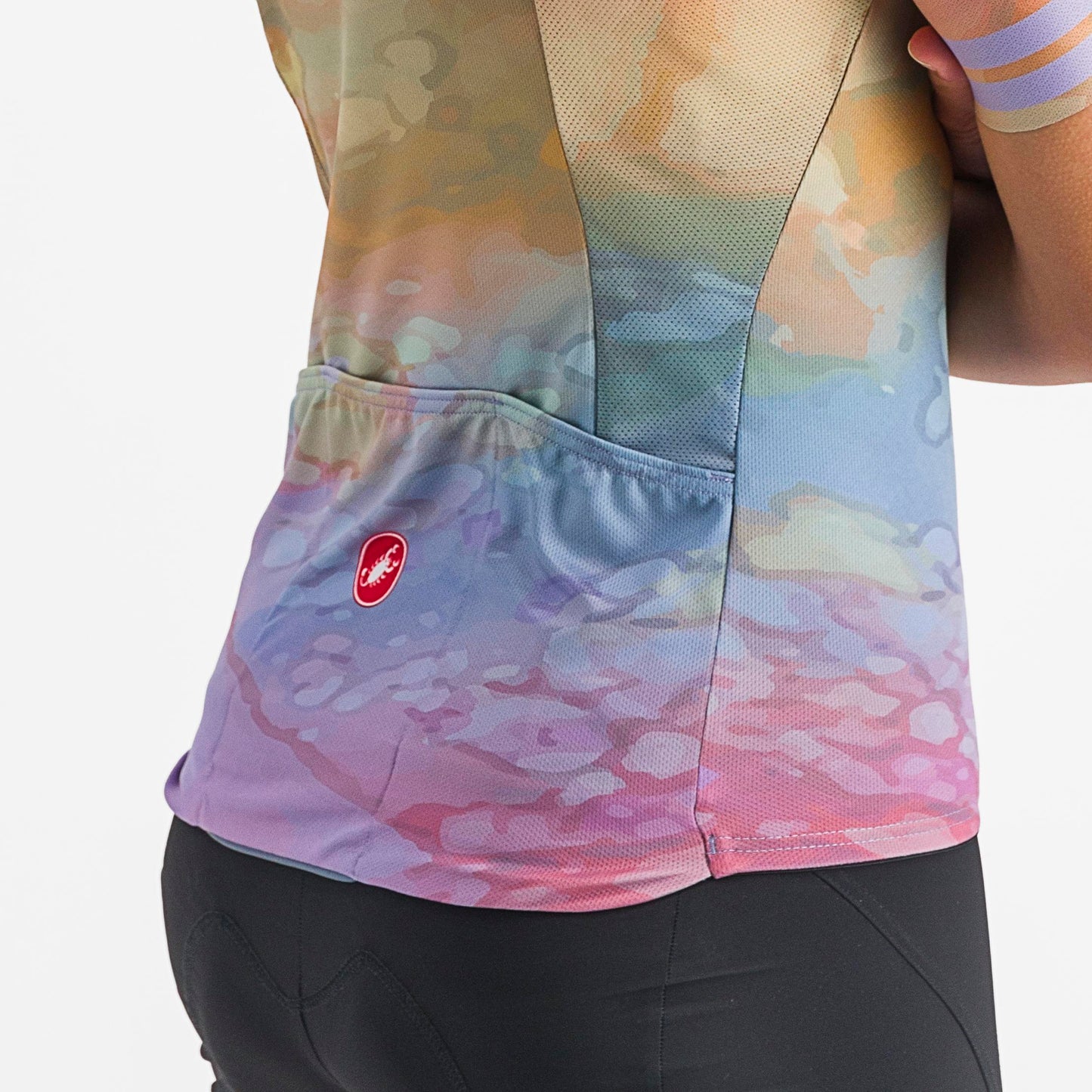 CASTELLI Marmo Jersey - Multicolor Violet Mist