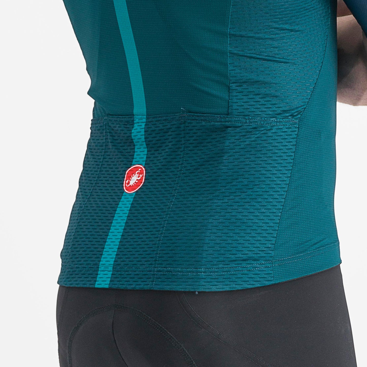 CASTELLI Sezione Men's Jersey - Deep Teal / Quetzal Green