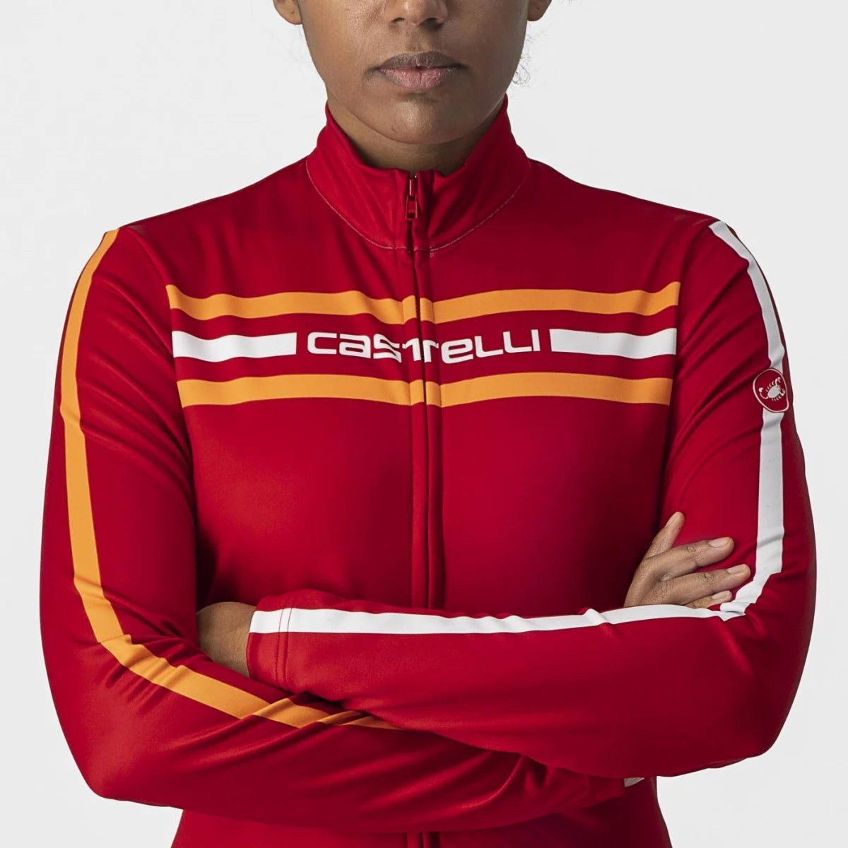 CASTELLI Unlimited Thermal Women's Jersey - Dark Red