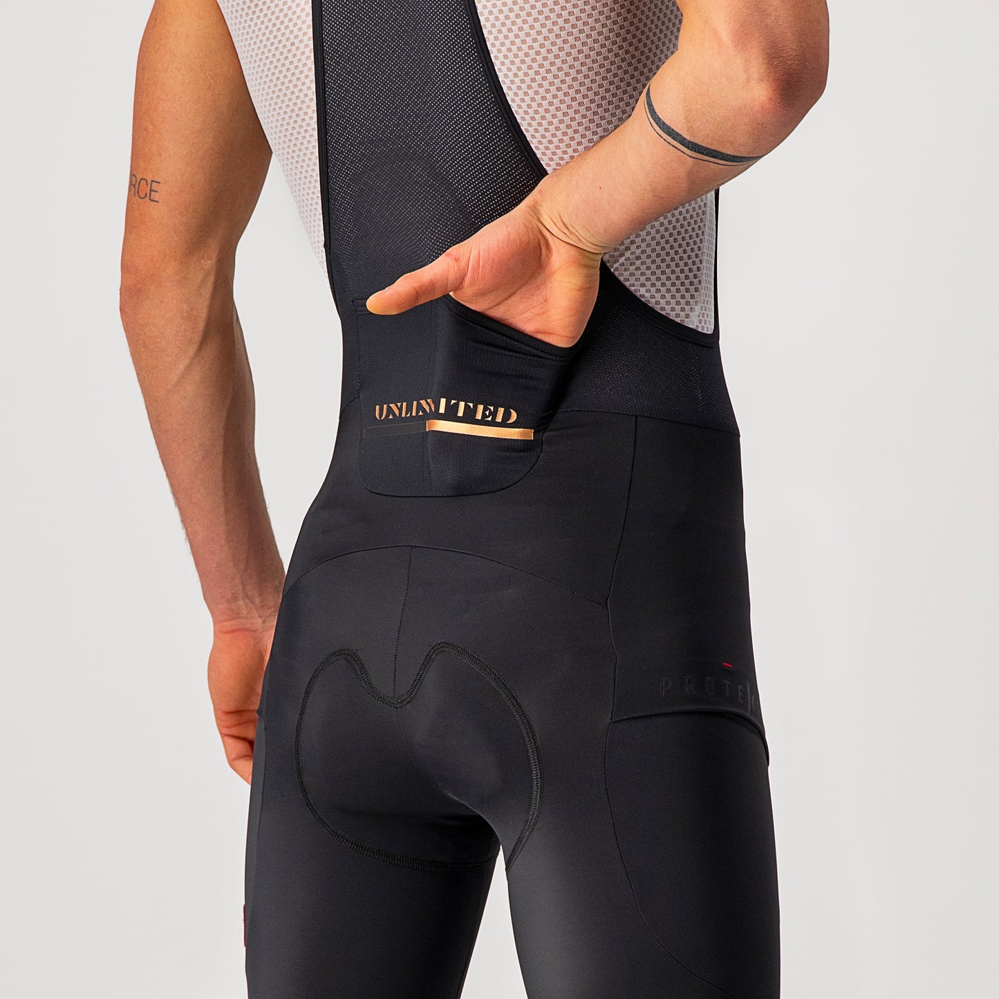 CASTELLI Unlimited All Surface Bibshort - Black