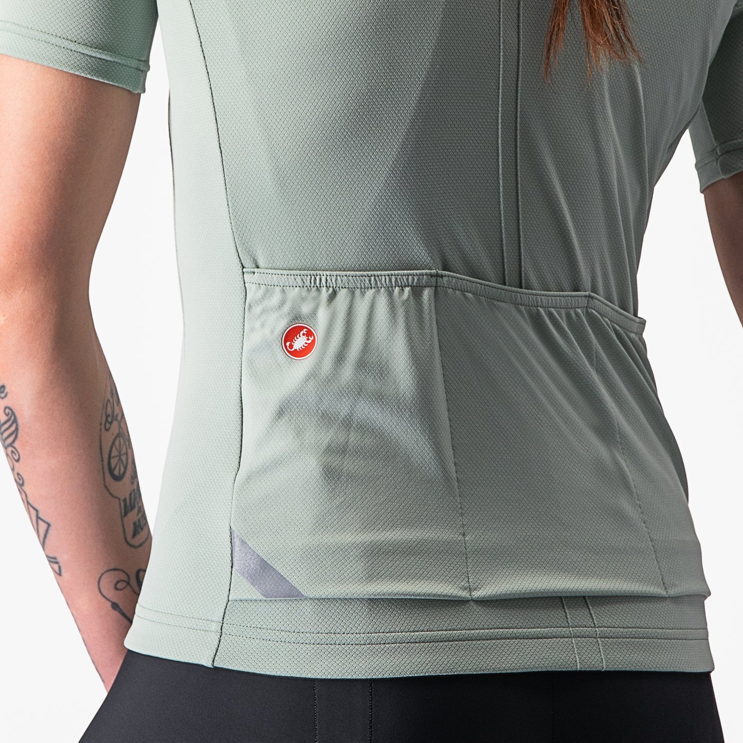 CASTELLI Anima 4 Women's Jersey - Defender Green