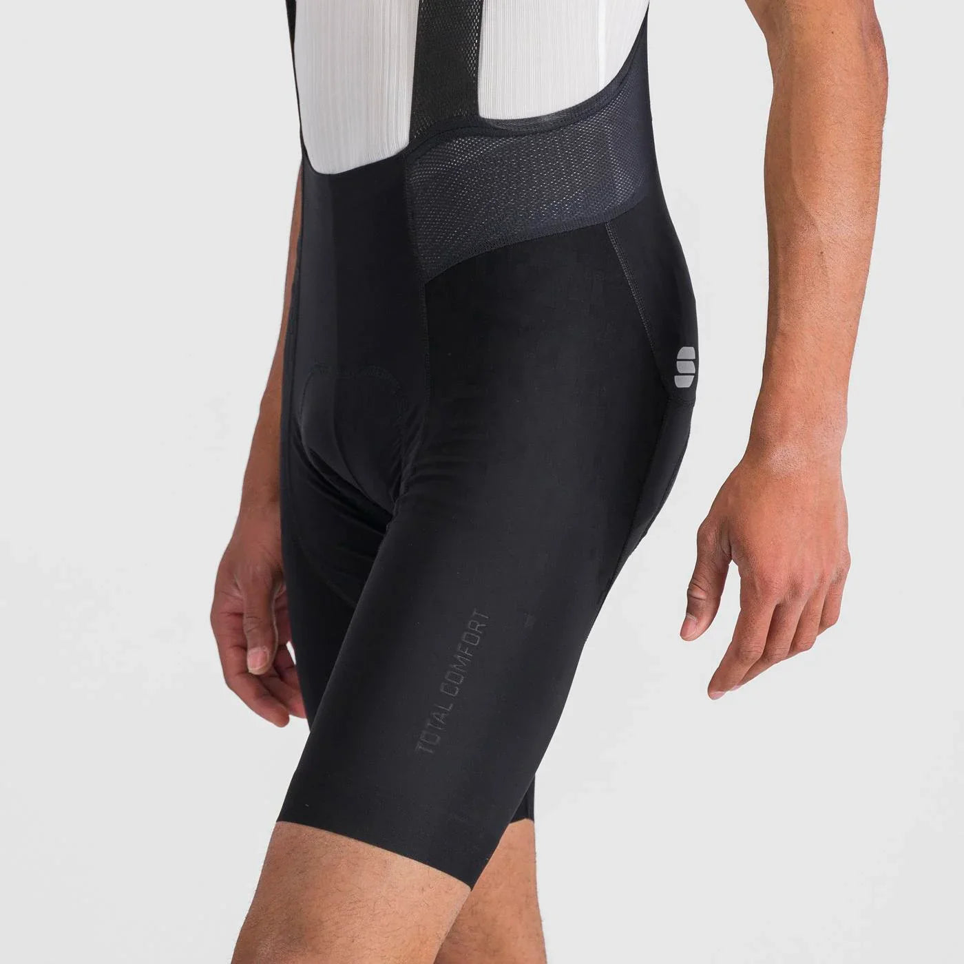 SPORTFUL Total Comfort Men's Bibshort - BLACK (Castelli partner brand)