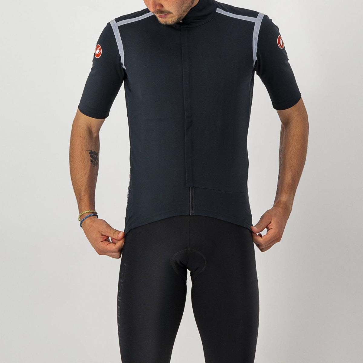 CASTELLI Gabba Ros SS Jacket - Light Black