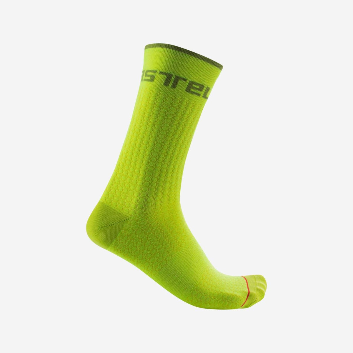 CASTELLI Distanza 20 Sock - Electric Lime