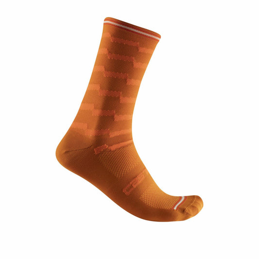 CASTELLI Unlimited 18 Sock - Orange Rust