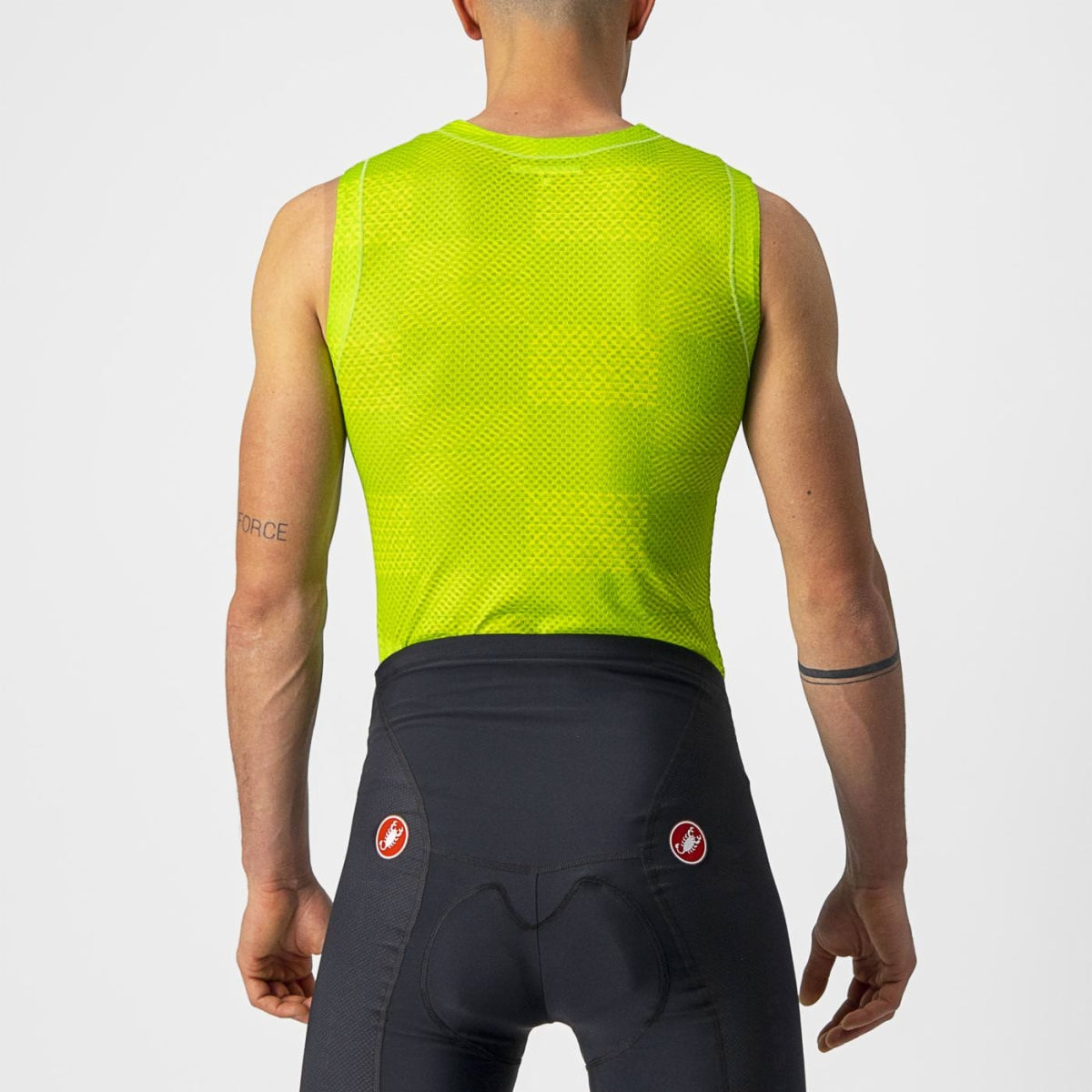 CASTELLI Core Mesh Sleeveless Base Layer - Electric Lime