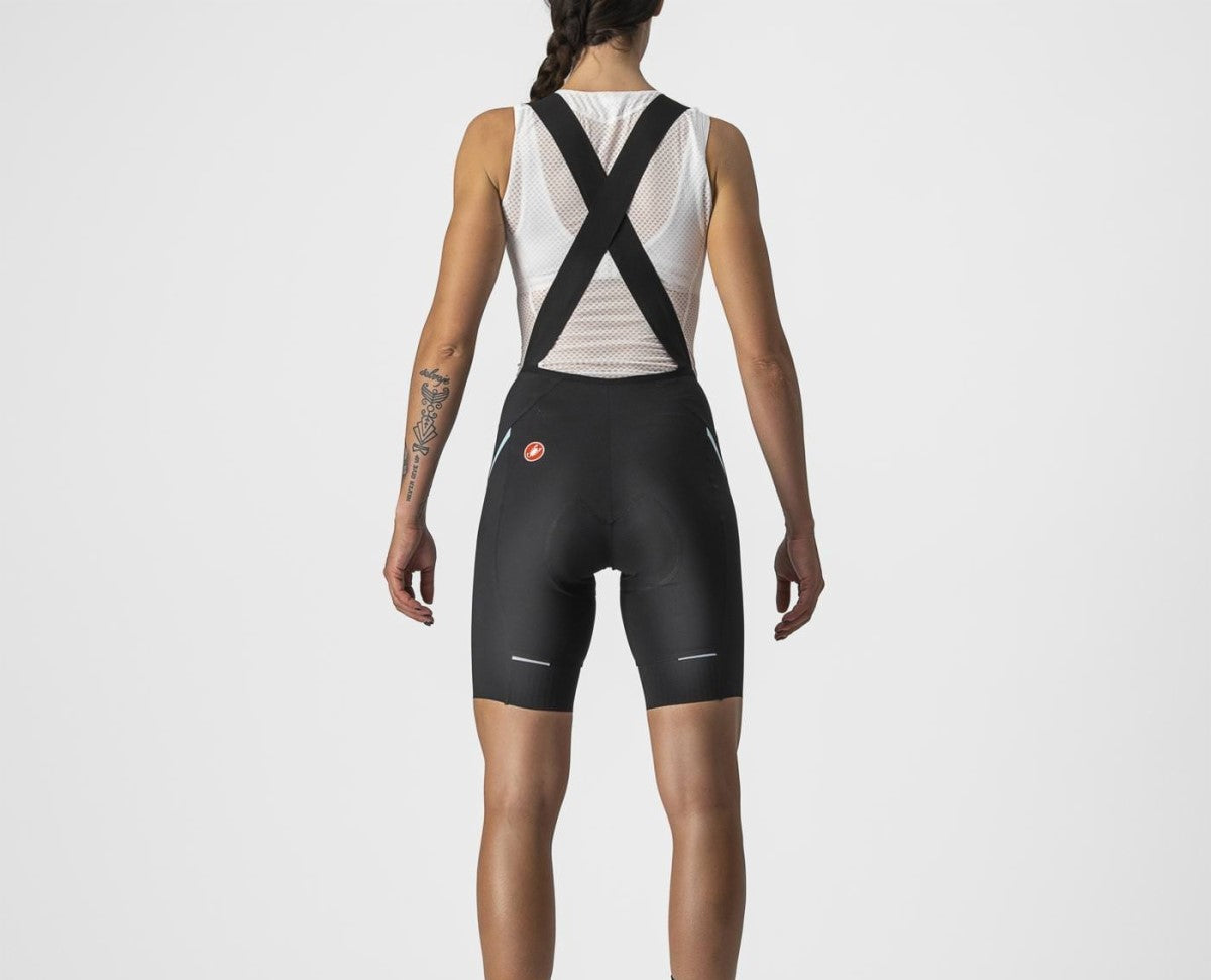 CASTELLI Velocissima 3 Women's Bibshort - Black / Skylight