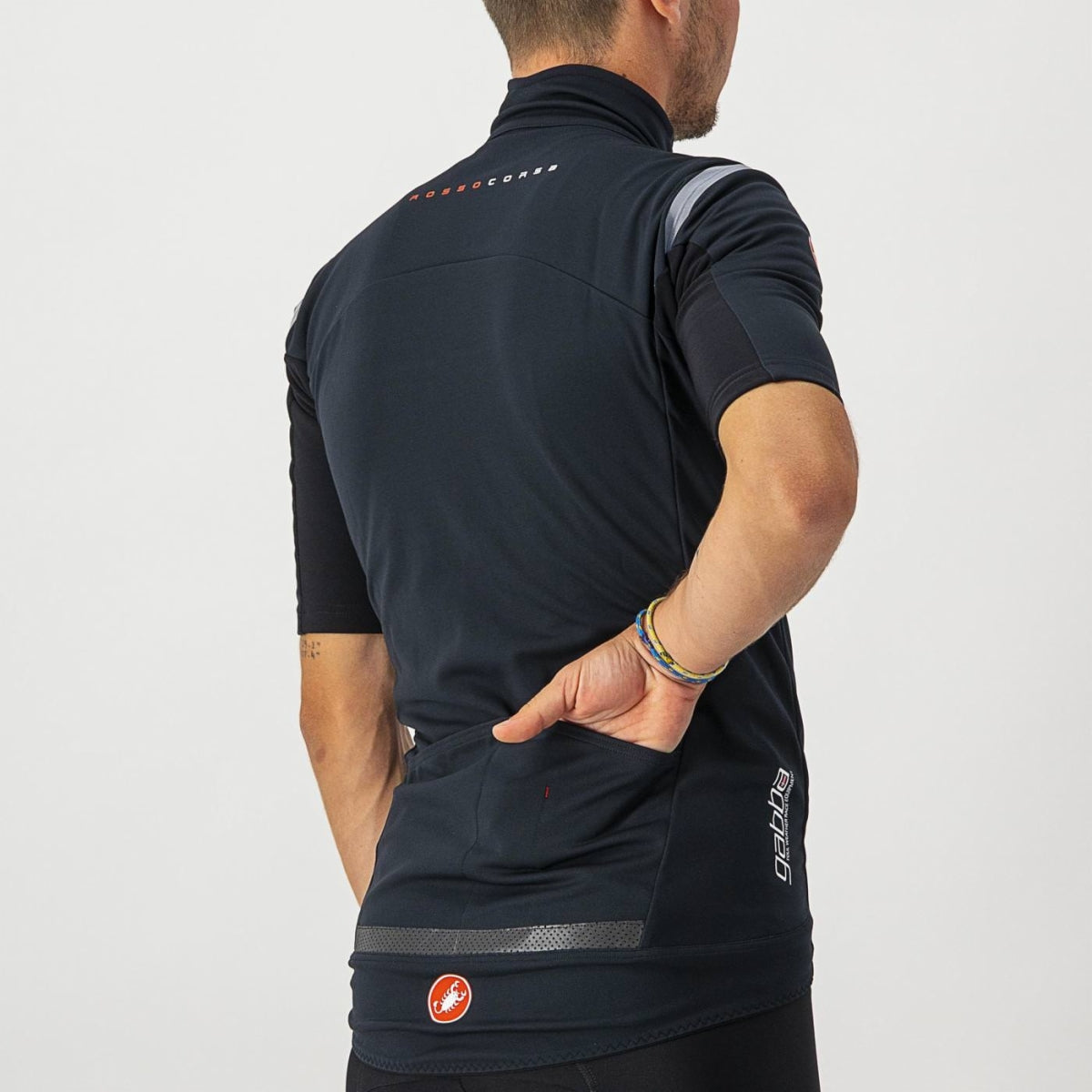 CASTELLI Gabba Ros SS Jacket - Light Black