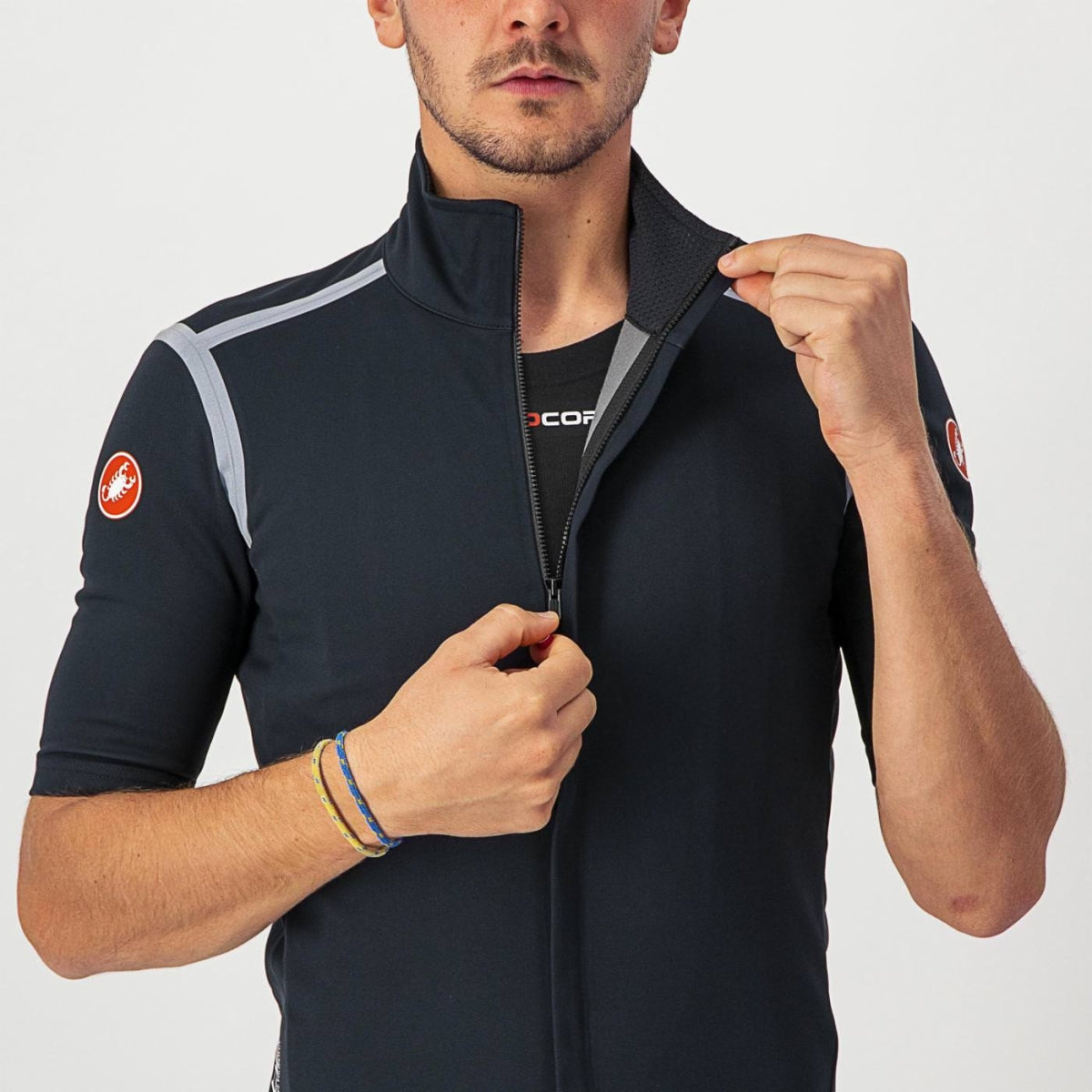 CASTELLI Gabba Ros SS Jacket - Light Black