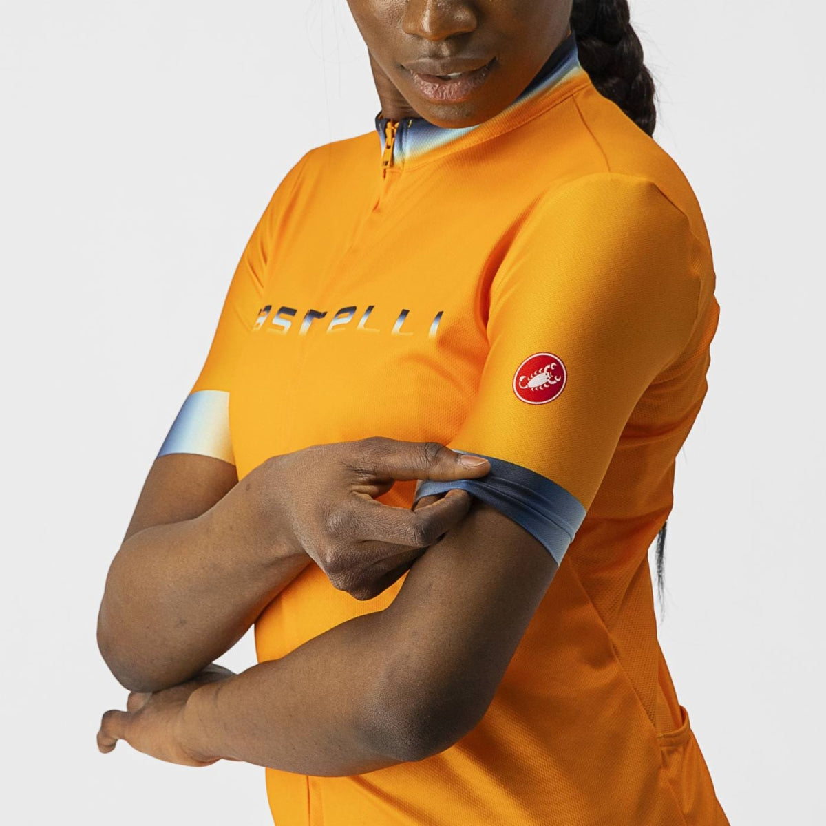 CASTELLI Gradient Women's Jersey - Pop Orange