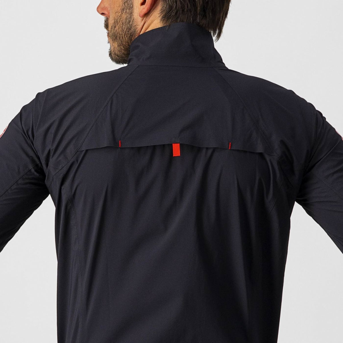 CASTELLI Emergency 2 Rain Jacket - Light Black