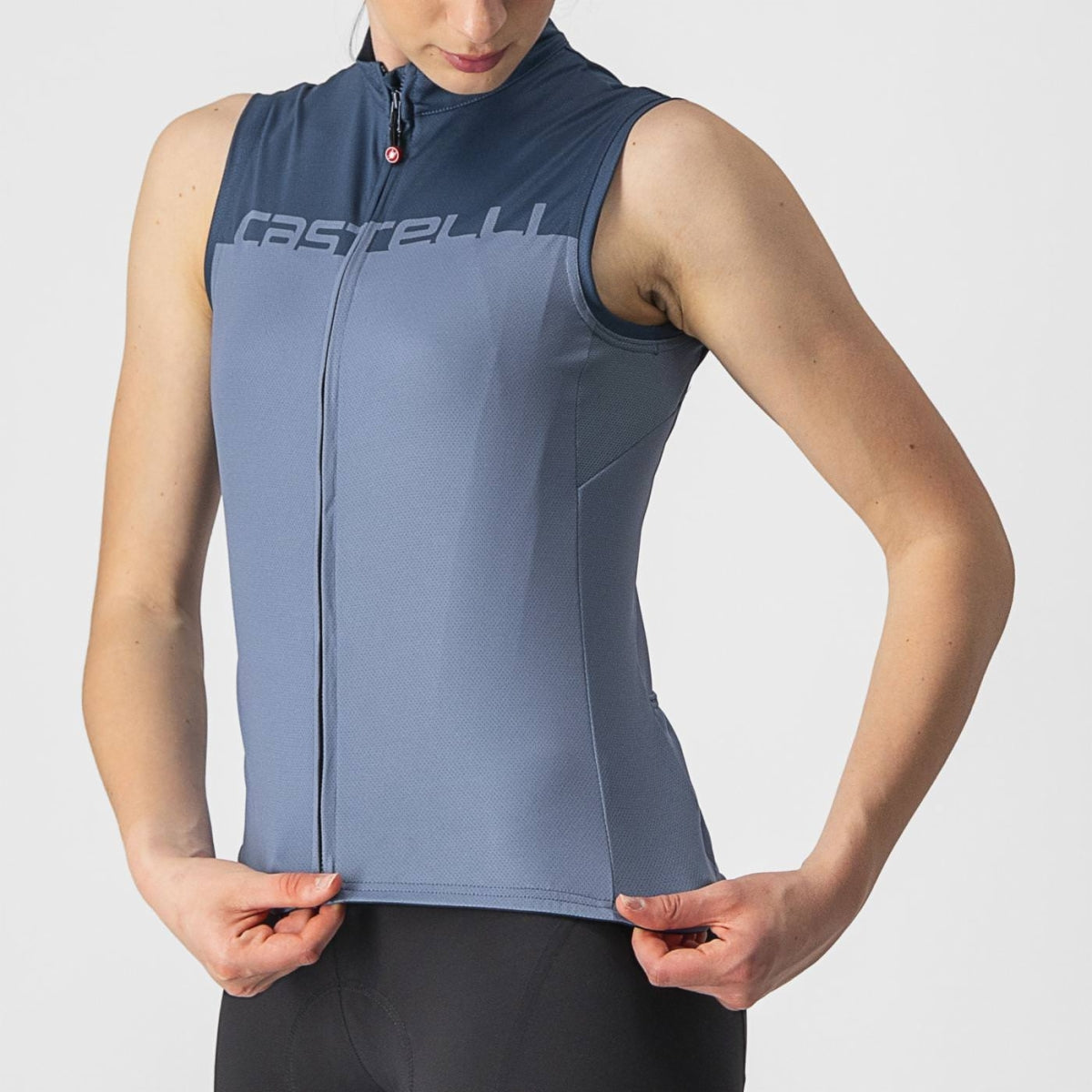 CASTELLI Velocissima Sleeveless Women's Jersey - Light Steel Blue / Moonlit Ocean