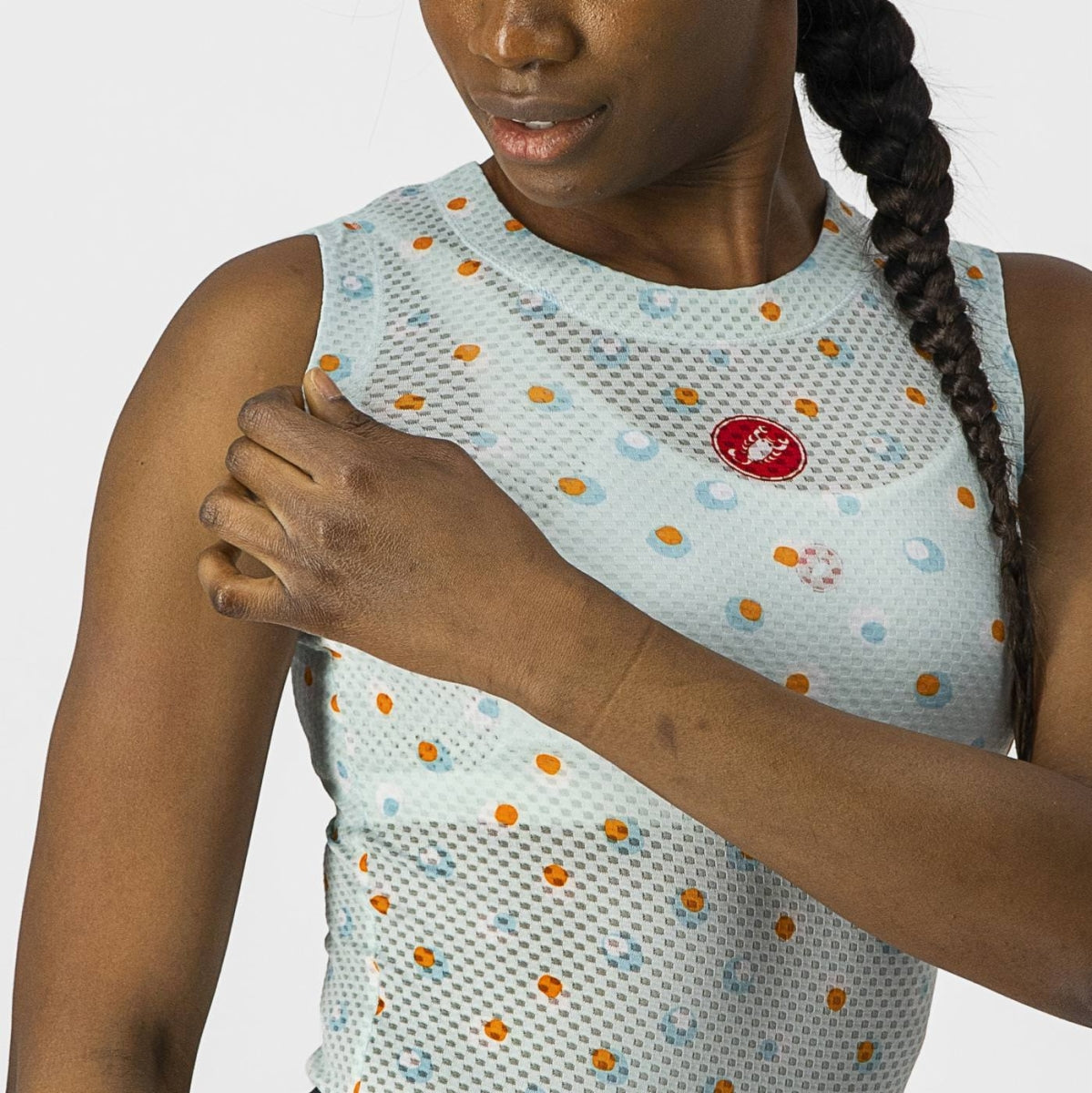 CASTELLI Pro Mesh 3 Women's Sleeveless Base Layer - Light Aqua