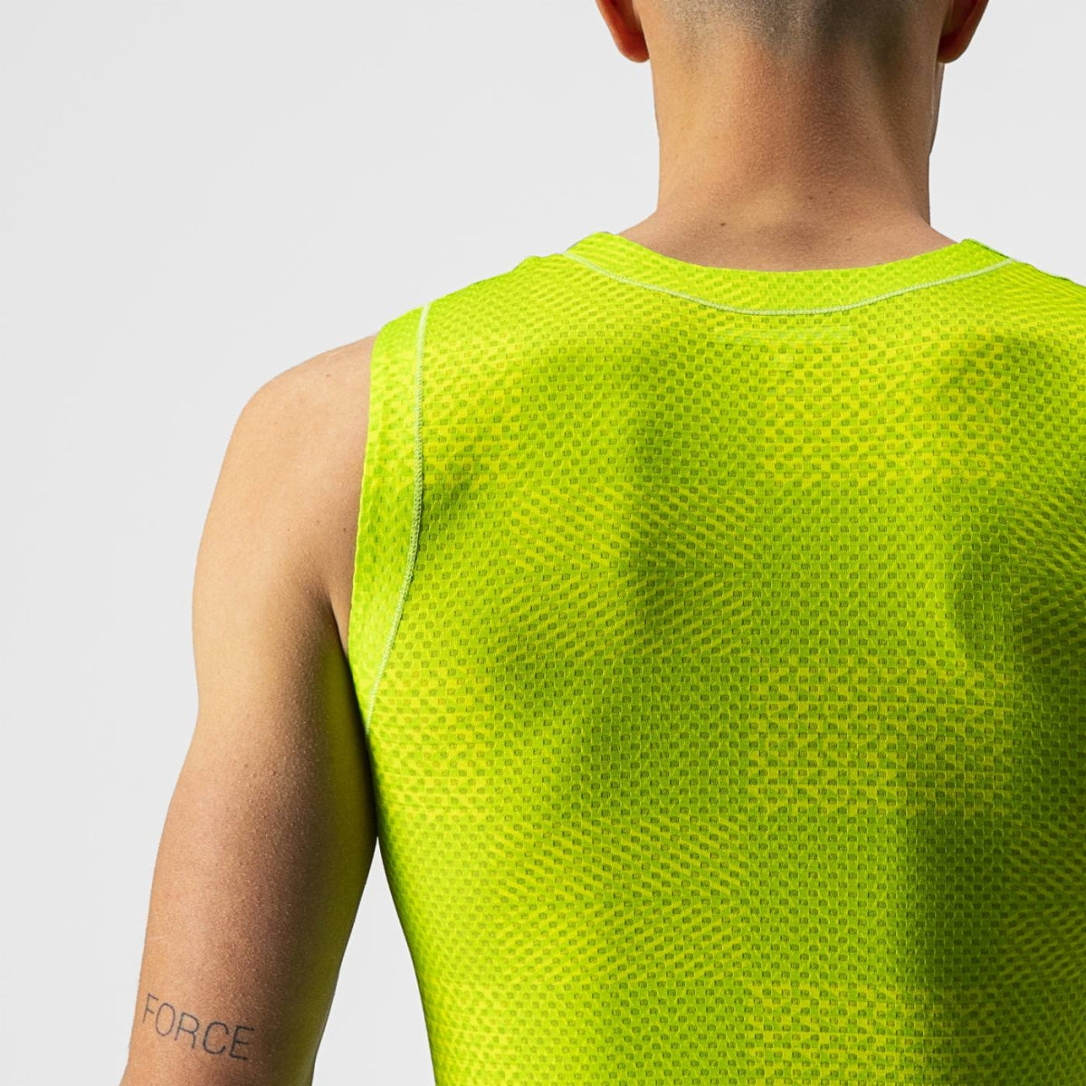 CASTELLI Core Mesh Sleeveless Base Layer - Electric Lime