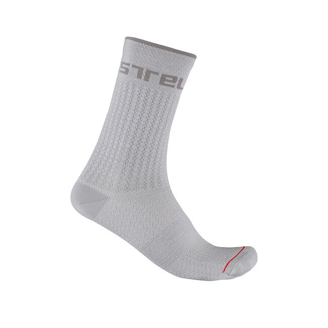 CASTELLI Distanza 20 Sock - Silver Gray