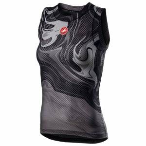 CASTELLI Pro Mesh Women's Sleeveless Base Layer - Light Black