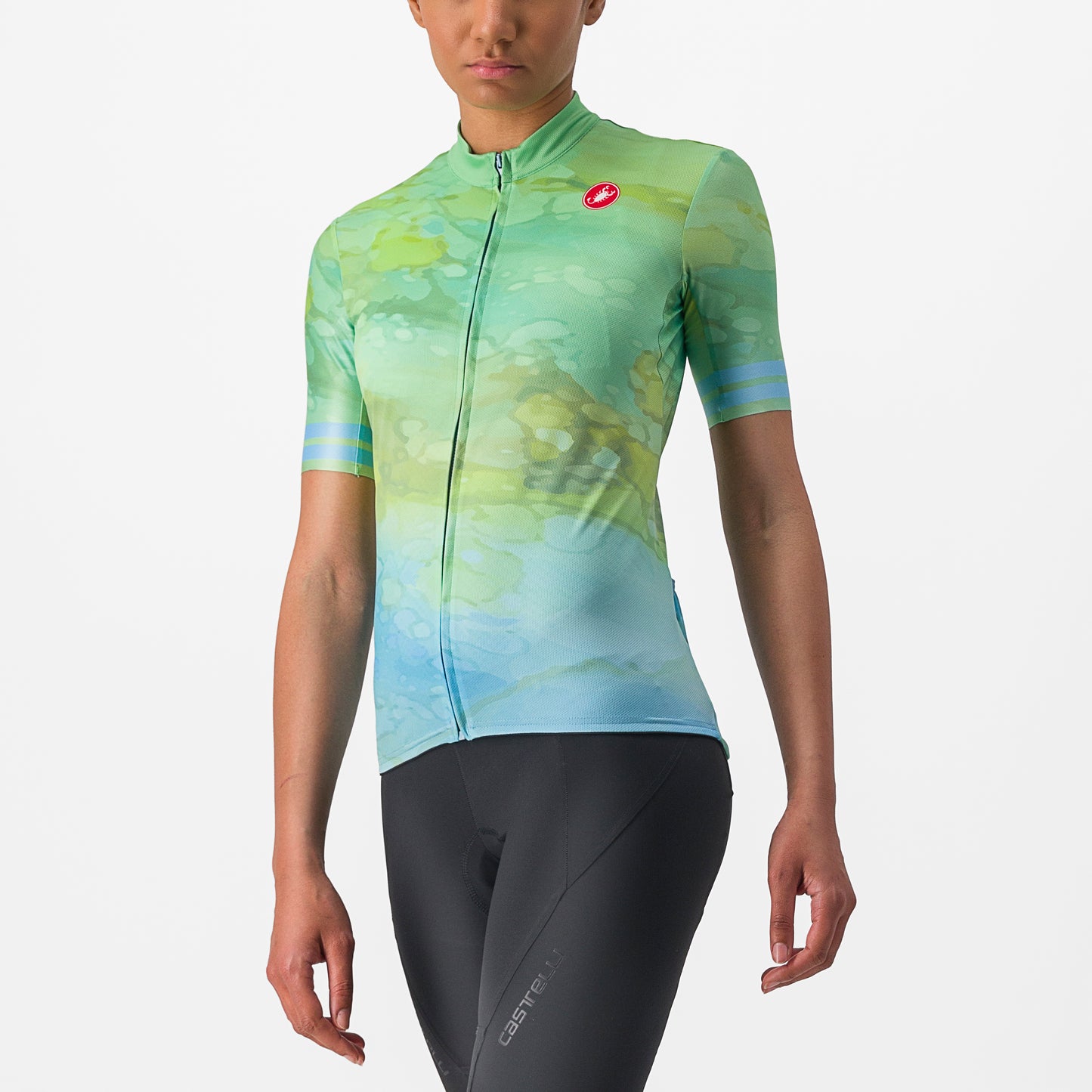 CASTELLI Marmo Jersey - Multicolor Baby Blue