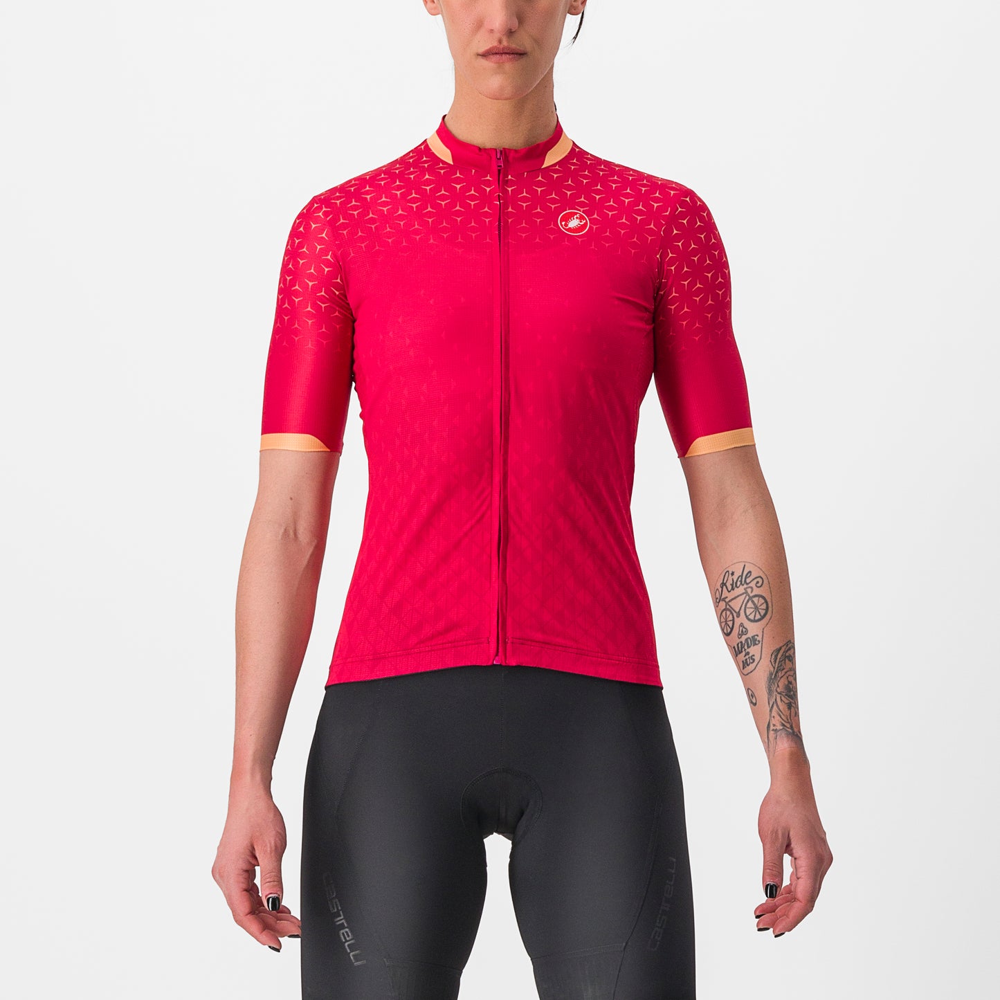 CASTELLI Pezzi Women's Jersey - Persian Red