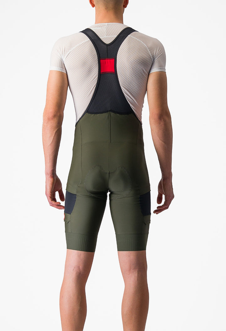 CASTELLI Men's Short Suspenders Unlimited Cargo Bibshort CASTELLI Men's Short Suspenders Unlimited Cargo Bibshort