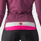CASTELLI Volare LS Women's Jersey - Cyclament / White - Pink Fluo