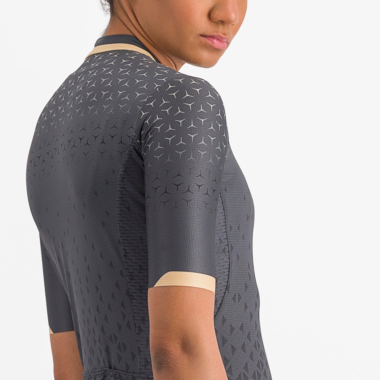 CASTELLI Pezzi Women's Jersey - Dark Gray