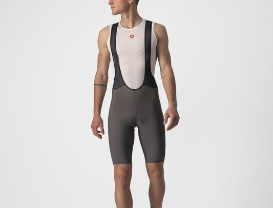 CASTELLI Unlimited All Surface Bibshort - Forest Gray
