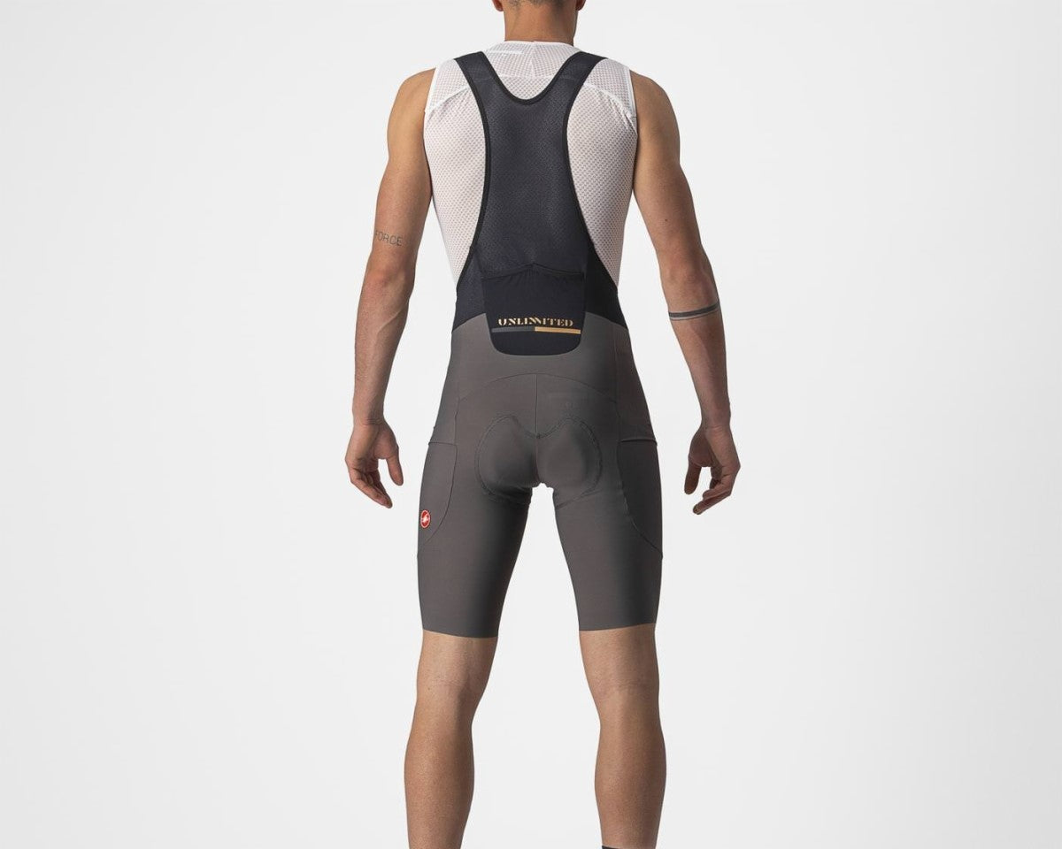 CASTELLI Unlimited All Surface Bibshort - Forest Gray