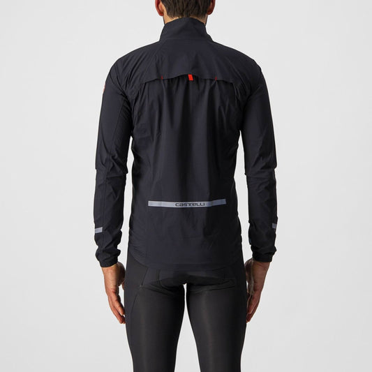 CASTELLI Emergency 2 Rain Jacket - Light Black