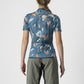 CASTELLI  Unltd Sentiero Jersey - Dark Teal / Coral Flash