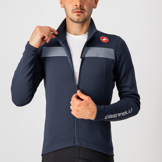 CASTELLI Puro 3 Jersey Savile / Gray Reflex