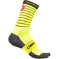 CASTELLI Podio Doppio 13 Sock – Yellow Fluo/Black