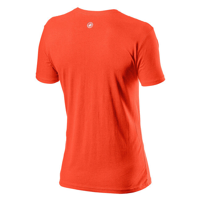 CASTELLI Logo Tee - Burnt Orange