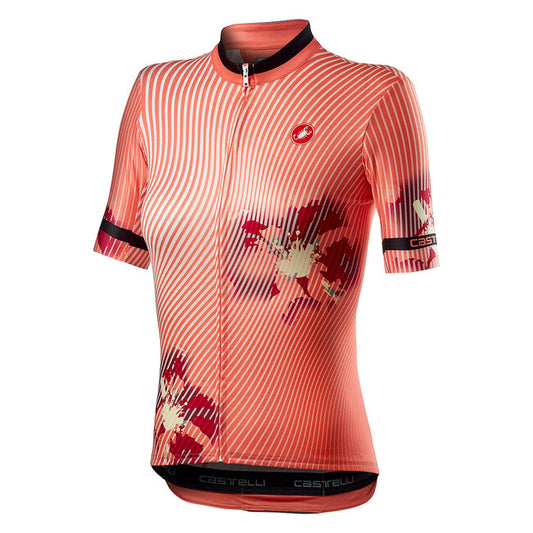 CASTELLI Primavera Jersey 2021 - Peach Echo