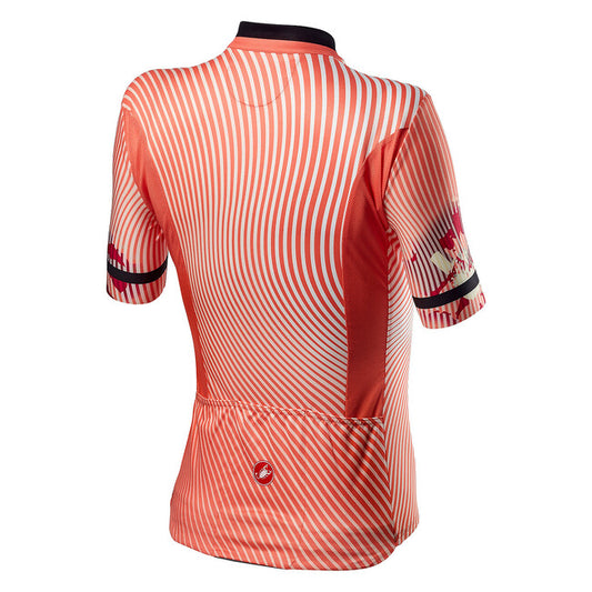 CASTELLI Primavera Jersey 2021 - Peach Echo