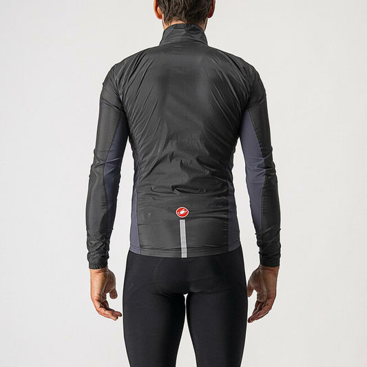 CASTELLI Squadra Stretch Jacket - Light Black/Dark Gray