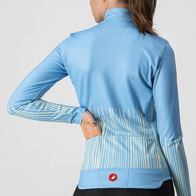 CASTELLI Sorpresa Long Sleeve Women's Jersey Light Blue Castelli SA