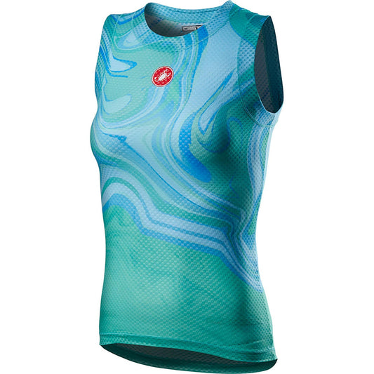 CASTELLI Pro Mesh Women's Sleeveless Base Layer - Celeste